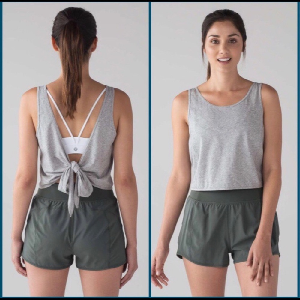 Lululemon Tie Front Top